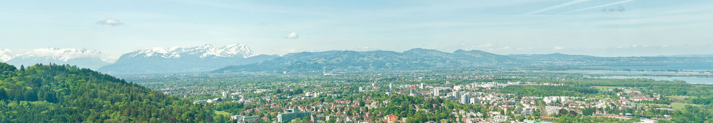 Blick über Bregenz © iStock.com / Kerrick