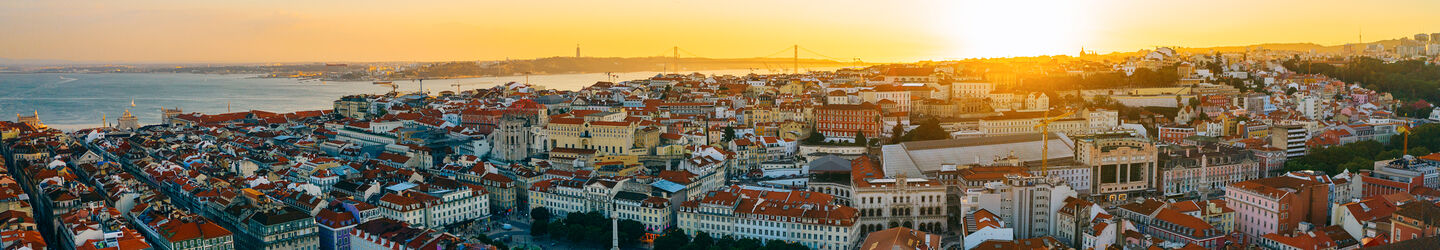 Panoramablick auf Lissabon © iStock.com / pawel.gaul